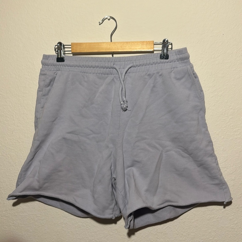 Blue Sweatshorts/ lounge